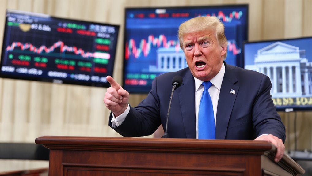 Trump Blasts Powell’s Rate Policy While Bitcoin Struggles to Break Out 2 trump attacks powell s policies