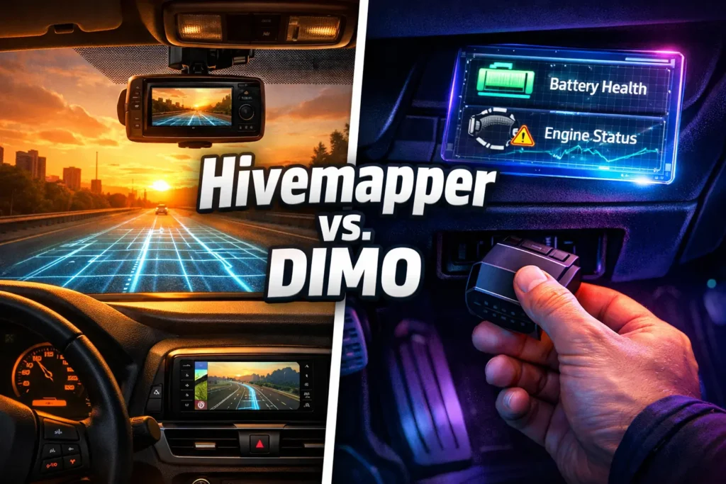 Hivemapper vs. DIMO: Which Drive-to-Earn Device Pays More? (2026 Review) 6 hivemapper vs Dimo